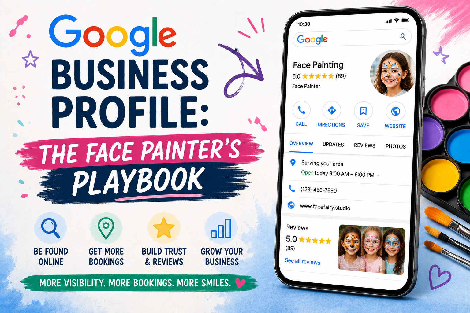 Google Business Profile: The Face Painter's Playbook