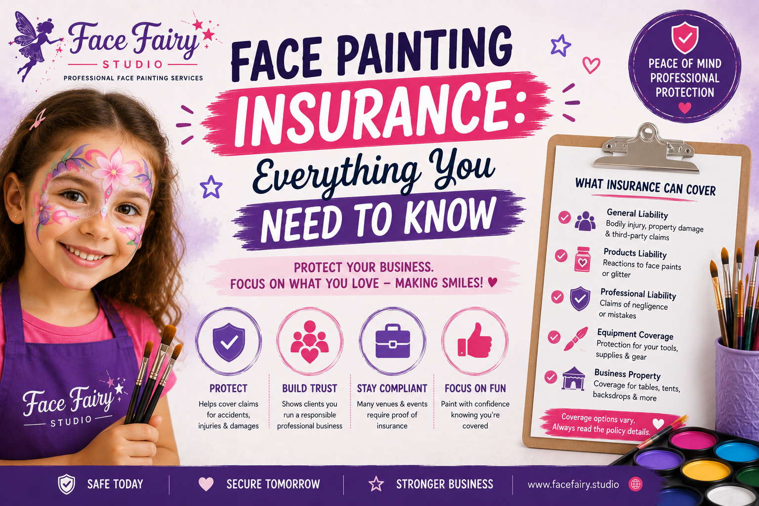 Face Painting Insurance: Everything You Need to Know